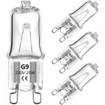 Ampoule halogne g9 25w 230v ampoules de remplacement  base  2 broches intensit variable blanc chaudu2026[j ...