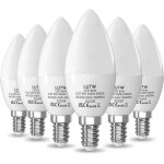 Ampoule led e14 blanc froid 6500k ampoule bougie led c37 5w �quivalent 40w 545lm ampoule petit culot ...