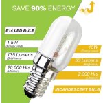 Ampoule led e14 pour rfrigrateur 1. 5w quivalent  15w blanc chaud 3000k ampoule pour frigo lampe ...