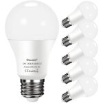 Ampoule led e27 12w blanc froid 6000k grand culot � vis a60 e27 220 - 240v - paquet de 6