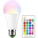 Ampoule led e27 rgbw 15w - blanc froid - compatible variateur