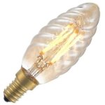 Ampoule led filament flamme torsad�e e14 3w 280lm 2700k