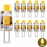 Ampoule led g4 - largeight - 12v acdc - 12w quivalent 10w - blanc chaud - lot de 10