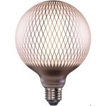 Ampoule led - greenandco - dimmable vintage argent� e27 - 270lm - blanc chaud - 4w