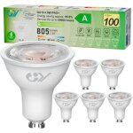 Ampoule led gy - classe �nerg�tique a - gu10 - 4. 5w - blanc neutre - lot de 6