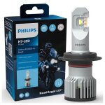 Ampoule led homologue * h7 boost pro6000 ultinon philips 11972u60bx1 5800k + 300% pour moto