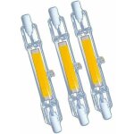 Ampoule led r7s 118 mm lampe linaire  double extrmit 10 w j118 220 v 3 000 lumens quivalent halogne ...