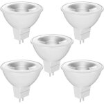 Ampoule led - ampoules led - spot led - gu5. 3 mr16 12v - 5w - blanc chaud 3000k - 500lm - 5pcs