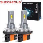 Ampoule de phare � led h15 drl pour feux de route canbus sans erreur blanc brillant 6000k