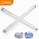 Ampoule de rechange pour lampe tue mouche pour la tueur de moustique / tueur insecte de 20w (lot de 2) ...