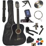 Amrova pack guitare classique 3 / 4 (enfant 8 - 12 ans) + 10 accessoires (housse support) + cours vid�o ...