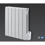 Amsta - aminf020d - radiateur fixe  inertie 700w - corps en aluminium - thermostat digital - programmation ...