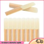Anches traditionnelles pour clarinette force 2. 5 bo�te de 10 accessoires pour clarinette sonore anche ...