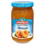 Andros - allégée confiture dabricots 350g - lot de 4 Andros - allégée confiture dabricots 350g - lot de 4