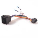 Android 16pin  iso autoradio faisceau de cblage radio adaptateur de connecteur de cble accessoires ...
