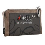 Portefeuille - anekke - portefeuille compact souple imaginary - s - 15 x 10 x 3 cm - multicolore