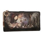 Portefeuille - anekke - portefeuille tout - en - un souple dreamverse - l - 21 x 10 x 2 cm - noir