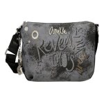 Anekke sac  paule bandoulire gris bleu noir pour femme - core crust medium crossbody bag multicolor ...