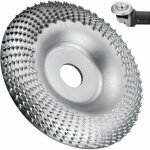 Angle abrasif roue disques a sculpter le bois pour meuleuse.