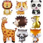 Animaux jungle ballons 8 pcskit anniversaire fille garcondecoration anniversaire jungle pour enfantsanimal ...