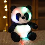 Animal en peluche panda lumineux de 118 pouces ours panda � led jouets en peluche doux qui brillent dans ...