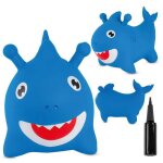 Animal sauteur gonflable - jouet à sauter - requin bleu - de 12 mois - caoutchouc de haute qualité - ... Animal sauteur gonflable - jouet à sauter - requin bleu - de 12 mois - caoutchouc de haute qualité - ...