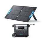 Kit station électrique anker solix f2000 avec panneau solaire 100w Kit station électrique anker solix f2000 avec panneau solaire 100w