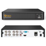 Anlapus 8ch 1080p h. 265 + tvi dvr enregistreur vid�o num�rique d�tection de mouvement compatible avec ...