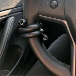 Anneau de contrepoids de pilote automatique de poids de rehausseur de volant pour tesla model 3 / y / ...