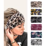 Annefly 6 femmes bandeau de cheveux boho foulard wrap yoga bandeau de cheveux lastique bandana