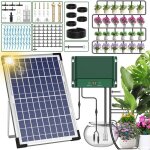 Anseto kit arrosage automatique solaire pour jardinpour pelouse pot de fleur plantes exterieur systeme ... Anseto kit arrosage automatique solaire pour jardinpour pelouse pot de fleur plantes exterieur systeme ...