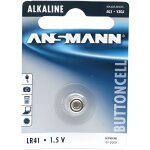 Ansmann pile bouton lr41 1. 5v type alcalin (501? Ansmann pile bouton lr41 1. 5v type alcalin (501?