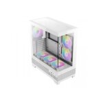 Antec cx700 case pc midi - tower bianco argb con vetro temperato e usb type - c