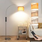 Antenlicht lampadaire arc argent - marron télécommande + interrupteur pied led e27 inclus vintage pour ... Antenlicht lampadaire arc argent - marron télécommande + interrupteur pied led e27 inclus vintage pour ...
