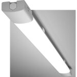 Antenlicht neon led tube ip65 120cm - 36w 3960lm blanc froid 5000k led tubeplat installation facile gris ...