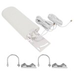 Antenne 4g externe lte sma m�le gain �lev� 20?25dbi amplificateur de signal de routeur gjx?698?2700?10 ...