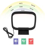 Antenne boucle am fm connecteur  2 broches cble dantenne am pour rcepteur stro de table rcepteur ...