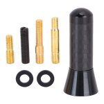 Antenne courte en alliage daluminium et fiber de carbone 3. 5cm / 14 pouces modification automobile universell ...
