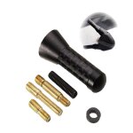 Antenne courte voiture fibre de carbone 35 cm