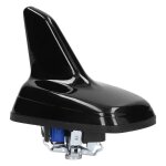 Antenne forme daileron de requin 5q0035507b5fq noir brillant remplacement pour karoq / kodiaq / octavia ...