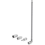 Antenne radio dab fm t�lescopique antenne chaine hifi interieur 115cm 75ohm compatible avec poste radio ...