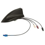 Antenne de toit - shark iii - am / fm dab + gnss (gps / glonass) - lte - noir fixation trou 17 mm