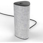 Antenne tv dint�rieur - slx - 27806r - r�ception vhf / uhf - design en tissu moderne - compatible amplificateu ...