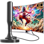 Antenne tv int�rieur puissante tnt hd2024 puissante antenne tv int�rieur avec base magn�tique - r�ception ...