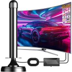 Antenne tv int�rieure puissante tnt hd 2025 le plus r�cent antenne tv int�rieur avec amplificateur de ...