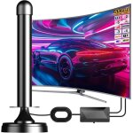 Antenne tv intérieure puissante tnt hd 2025 le plus récent antenne tv intérieur avec amplificateur de ... Antenne tv intérieure puissante tnt hd 2025 le plus récent antenne tv intérieur avec amplificateur de ...