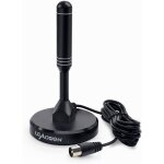 Antenne tv portable avec base magnétiqueantenne numérique à gain élevé pour signaux tv tnt vhf / uhf ... Antenne tv portable avec base magnétiqueantenne numérique à gain élevé pour signaux tv tnt vhf / uhf ...