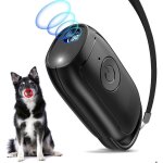 Anti aboiement chien portatif puissant boitier anti aboiement chien ultrason avec led pour petits moyens ...