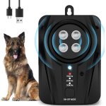Anti aboiement chien ultrason 3 niveaux boitier anti aboiement avec longue porteerechargeable & etanche ...