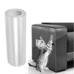 Anti griffe chat canap - 30cm * 300cm protection sticker transparent autocollant pour meubles porte ...